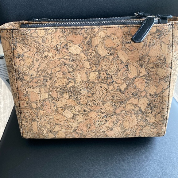 NWT Queork Tan Cork Mini Jackson Crossbody Bag - Picture 3 of 16